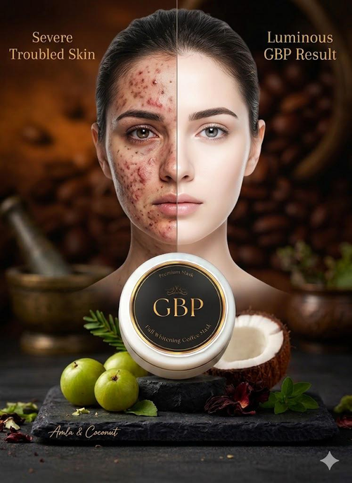 GBP Coffee Face Whitening mask